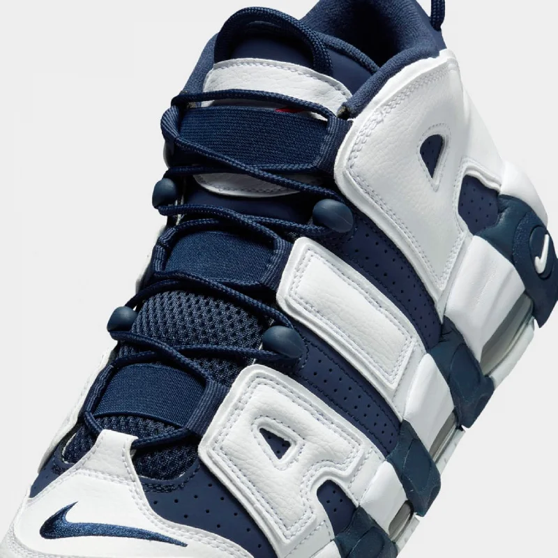 Nike Air More Uptempo '96 White / Midnight Navy - Metallic Gold