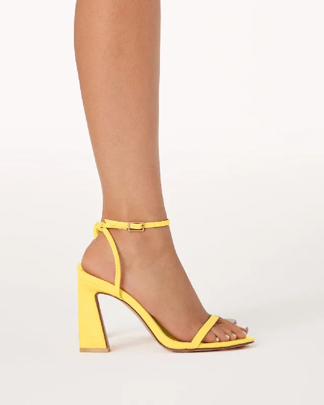 TABATHA - YELLOW PATENT