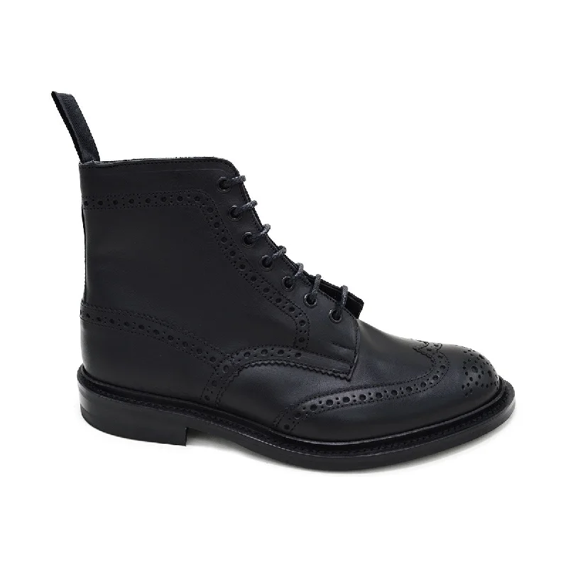 Trickers Stow - Black Oily