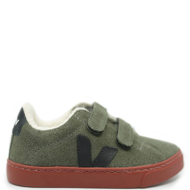 Veja Hunter Suede Fur Velcro Sneaker