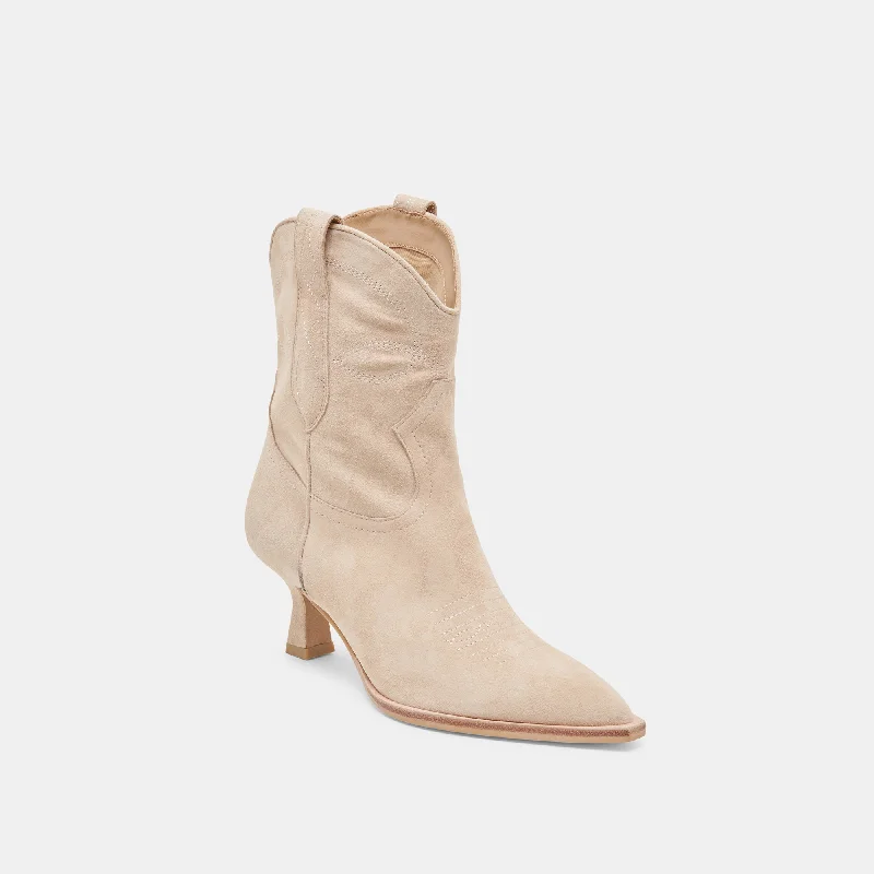 ANGEL BOOTIES DUNE SUEDE