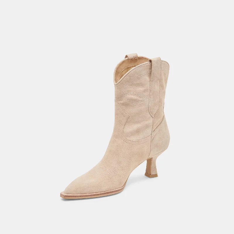 ANGEL BOOTIES DUNE SUEDE