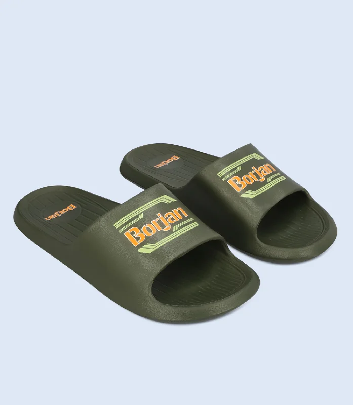 BM5975-OLIVE-Men Slipper