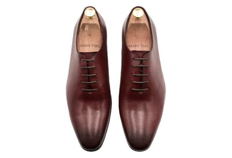 Carlota Wholecut Oxblood Oxford