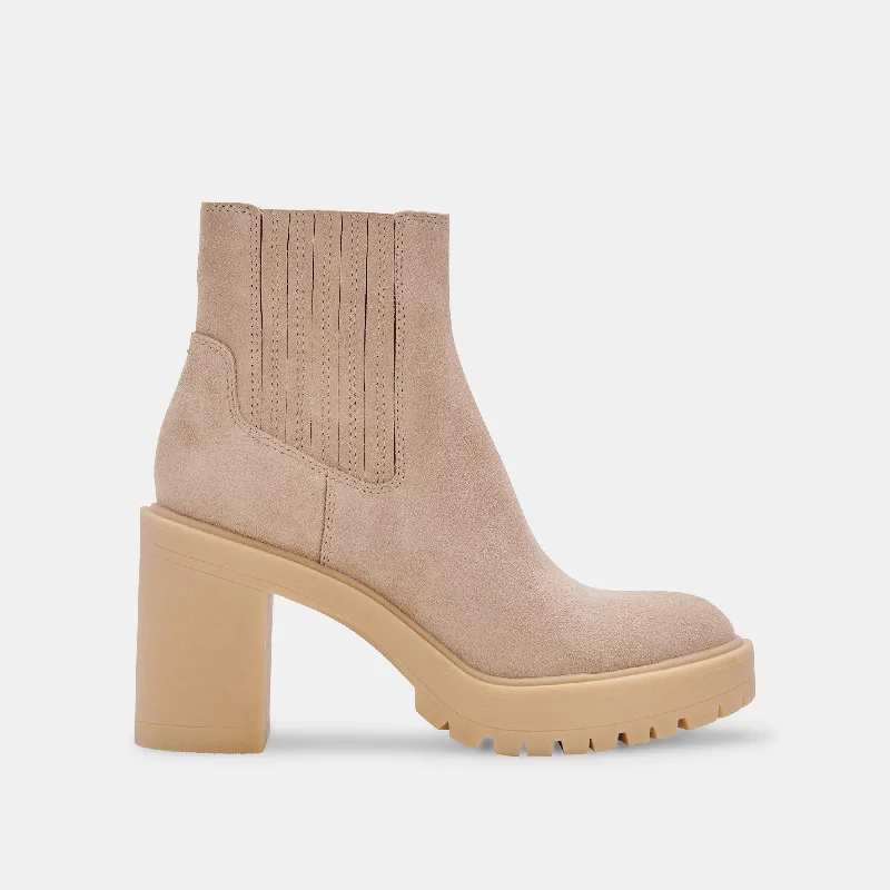 CASTER H2O BOOTIES DUNE SUEDE