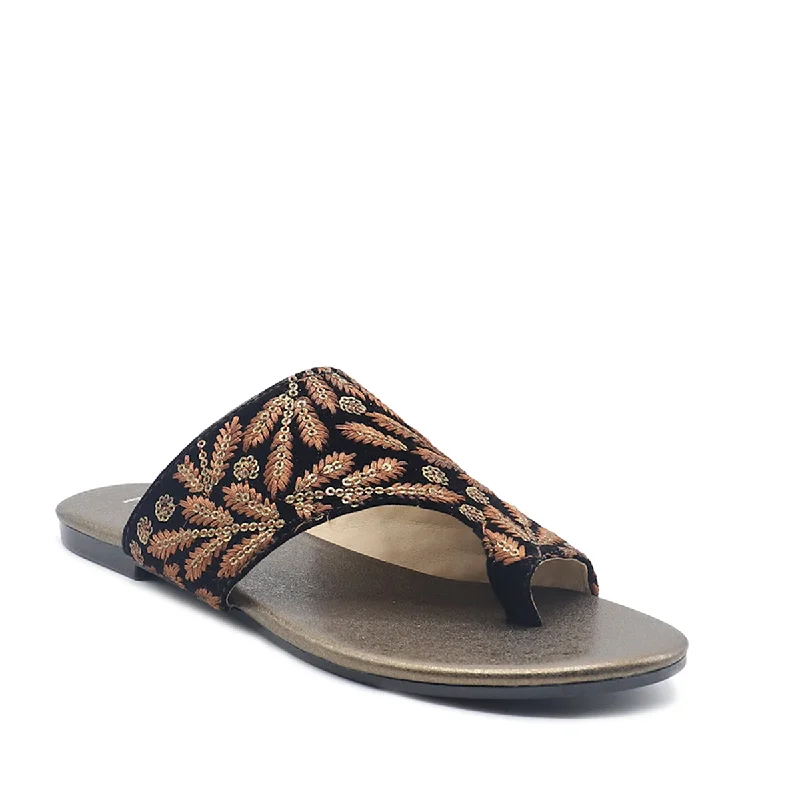 Copper Ethnic Chappal L00500003