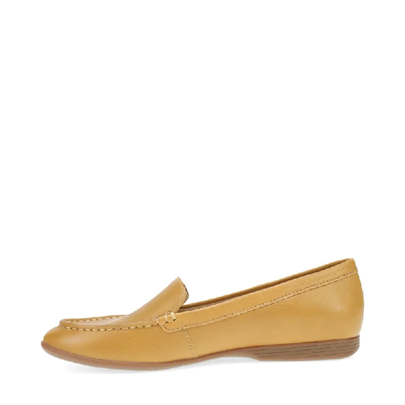 Dansko Women's Lorri Leather Loafer in Wheat Tan