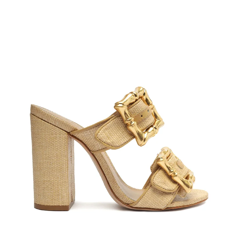 Enola Natural  Leather Sandal