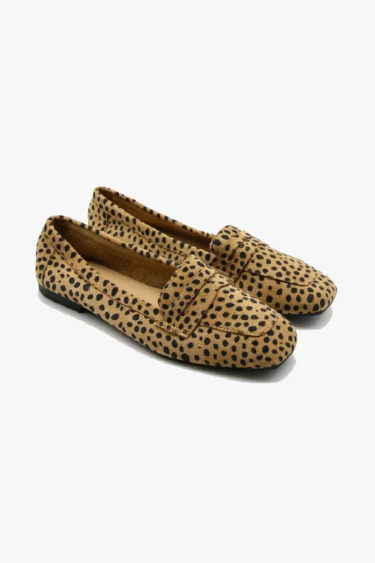 Jackie Summer Loafer Leopard