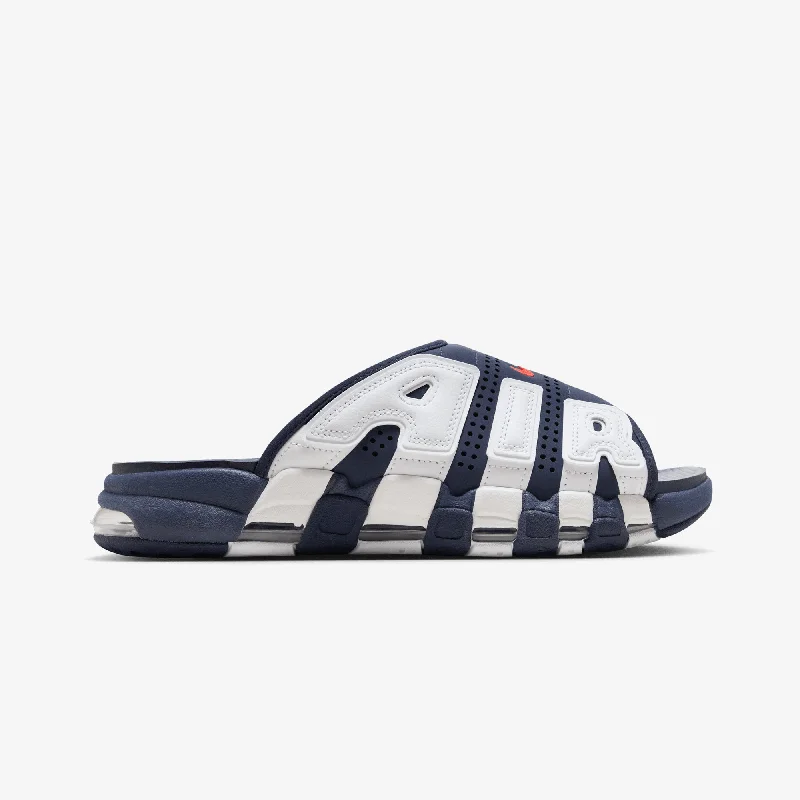 JORDAN | AIR MORE UPTEMPO { MIDNIGHT NAVY/UNIVERSITY RED-WHITE-CLEAR