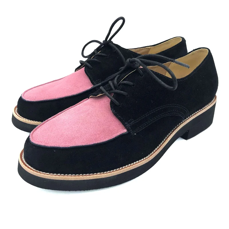 Black Suede/Pink Suede / 5.5