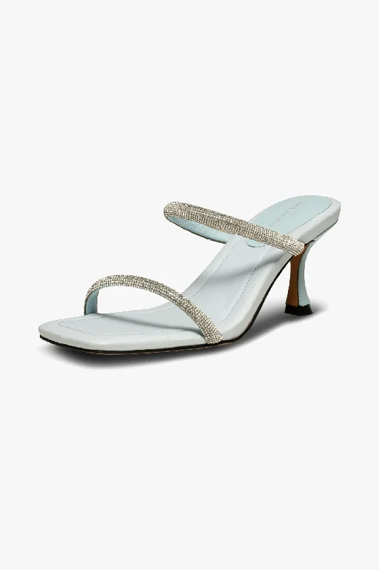 Leah Glam Mule Blue