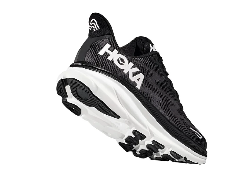 Hoka Men's Clifton 9 Black / White