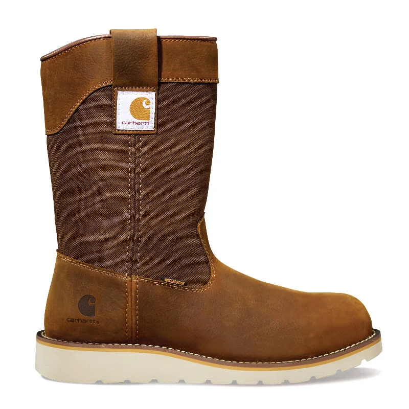 Men's Carhartt, Waterproof 10-Inch Wellington Wedge Boot