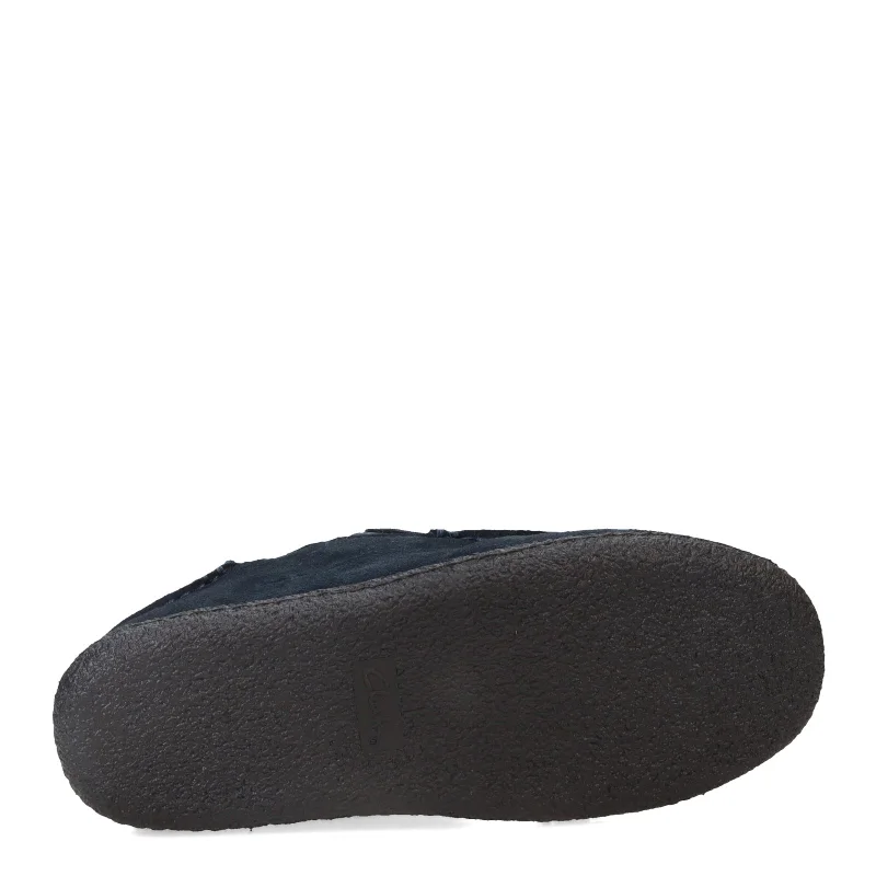 Men's Clarks, Suede Slipper