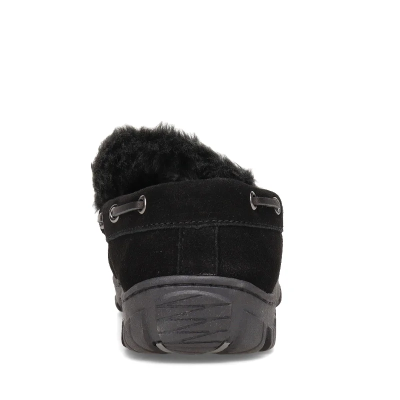 Men's Clarks, Venetian Moccasin Faux Fur Slipper