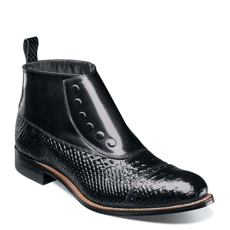 Men's Stacy Adams, Madison Spectator Cap Toe Boot