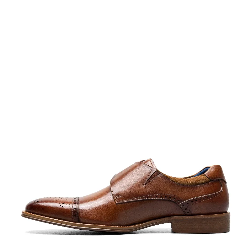 Men's Stacy Adams, Mathis Cap Toe Monk Strap