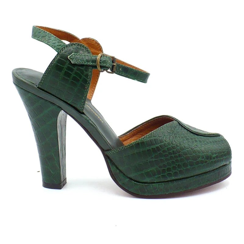 Green Faux Croc / 5