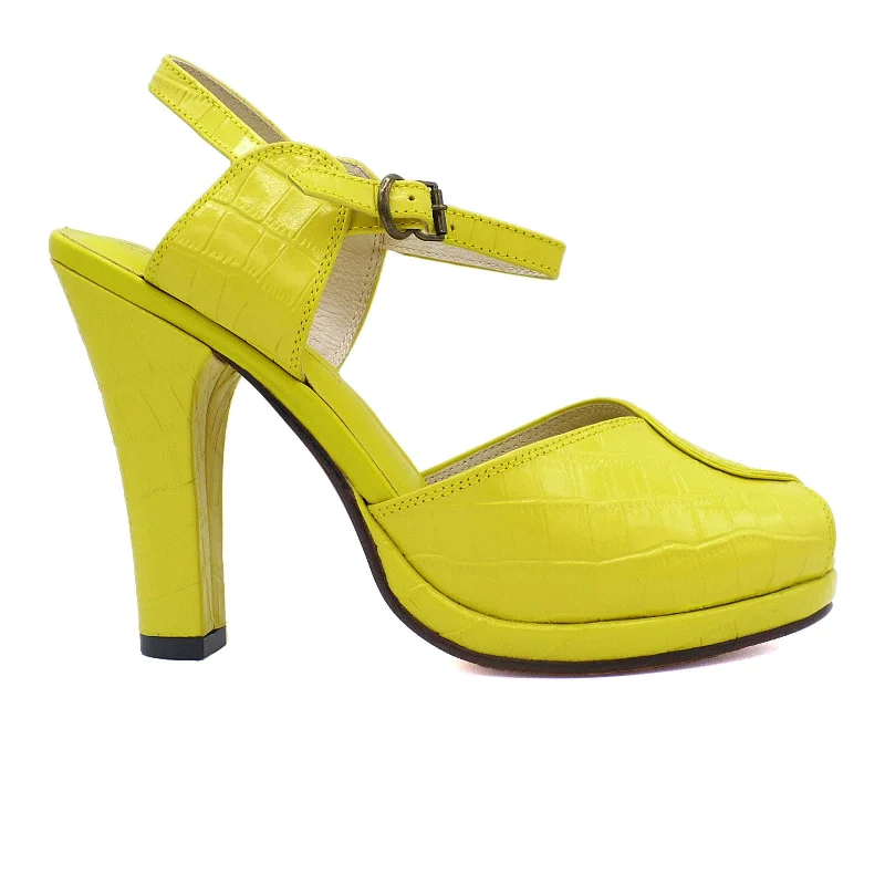 Yellow Faux Croc (limited edition) / 7