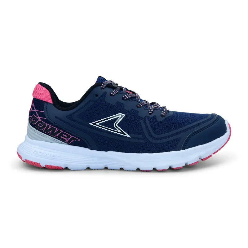 Navy Power Sporty Sneaker for Women