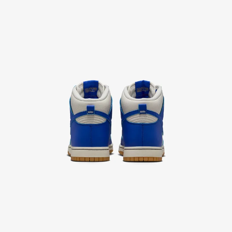 NIKE | DUNK HIGH RETRO SE { PHANTOM/RACER BLUE-PALE IVORY-GUM YELLOW