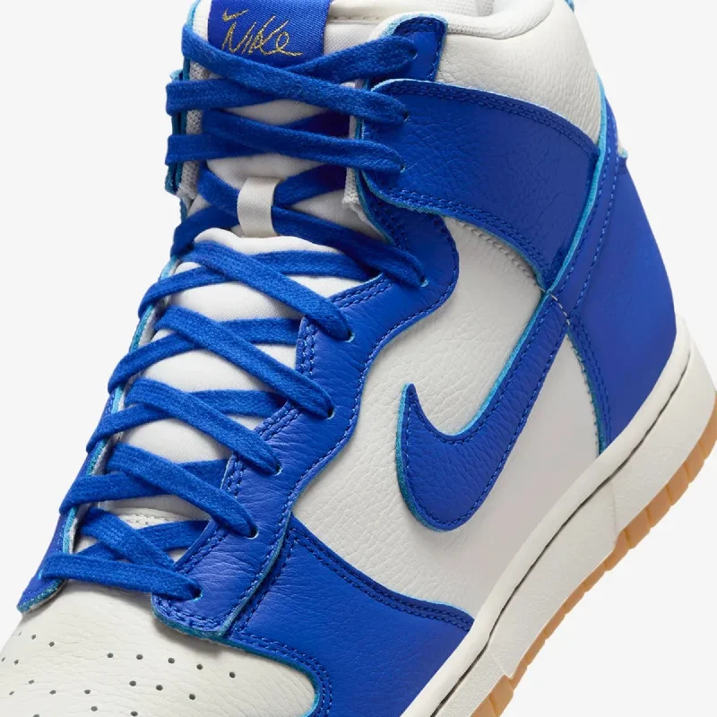 NIKE | DUNK HIGH RETRO SE { PHANTOM/RACER BLUE-PALE IVORY-GUM YELLOW