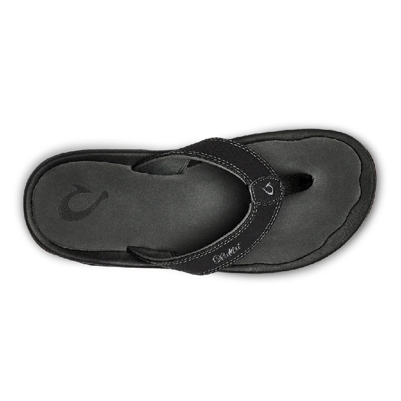 Olukai - Men's 'Ohana Black/Dark Shadow