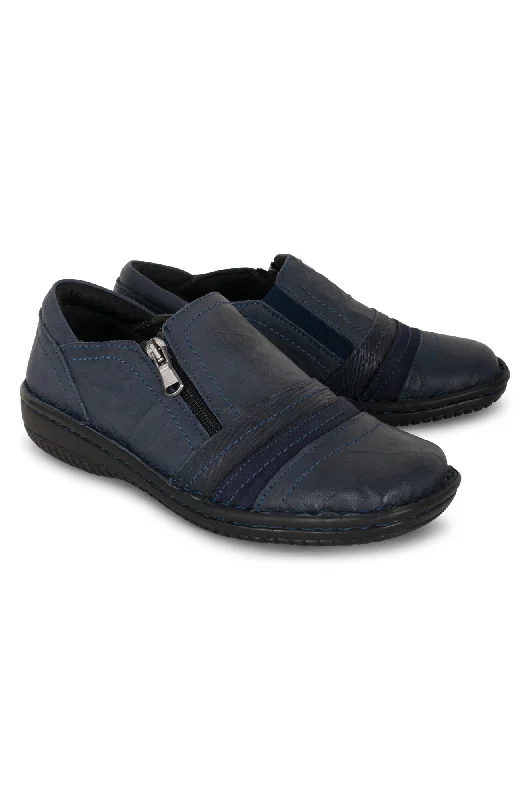 Orthotic friendly Shoe | NAVY | 5849 ZZ