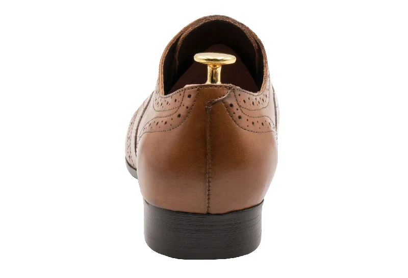 Rosario Wingtip Chestnut Oxford