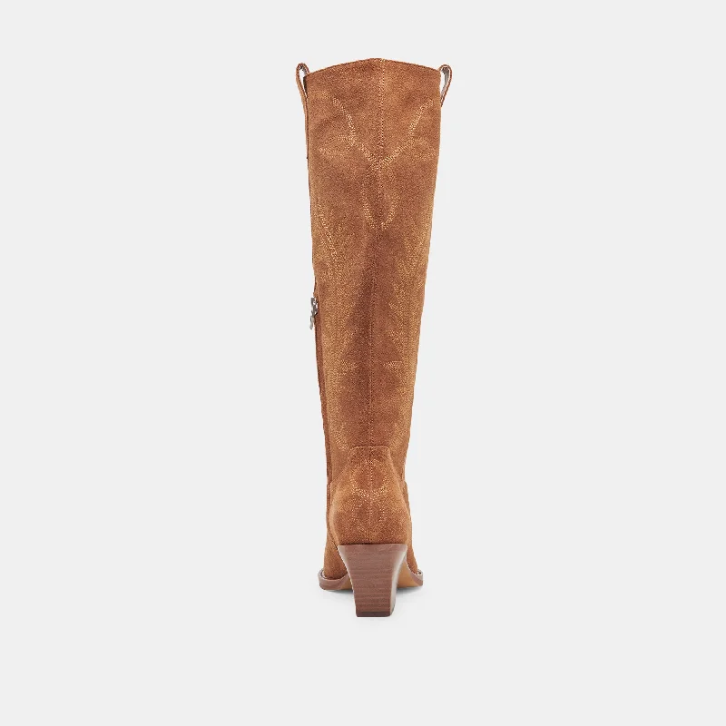 RYATT BOOTS PECAN SUEDE