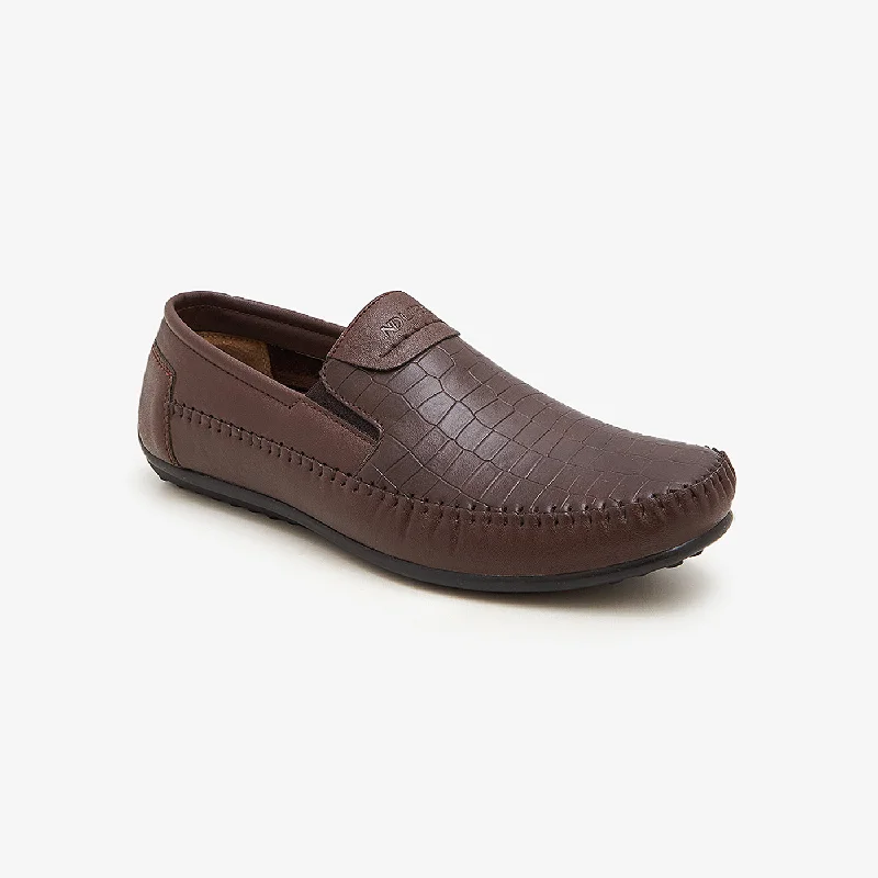 Textured Loafers for Men