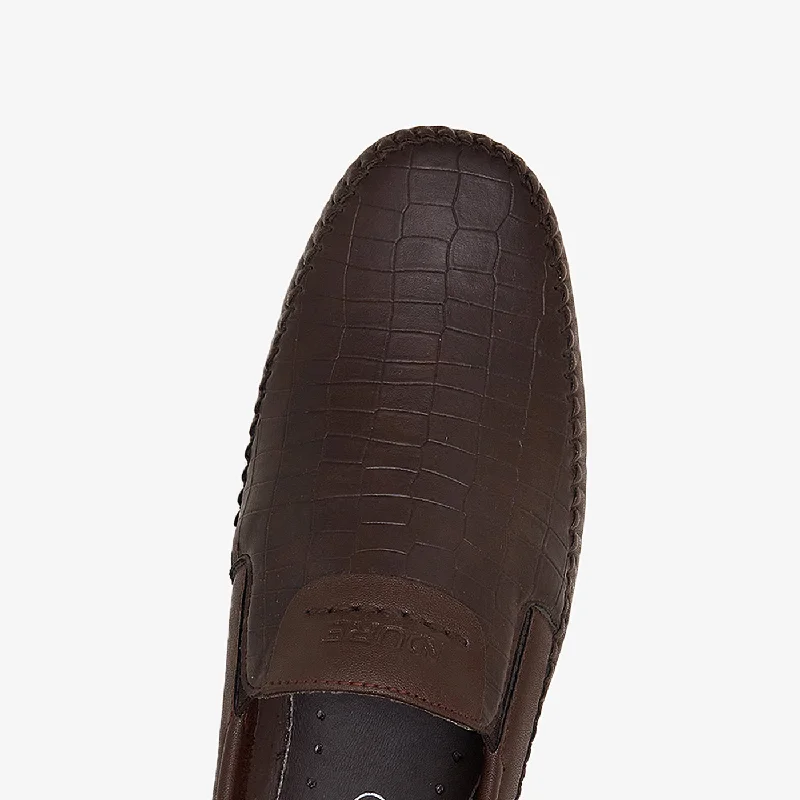 Textured Loafers for Men