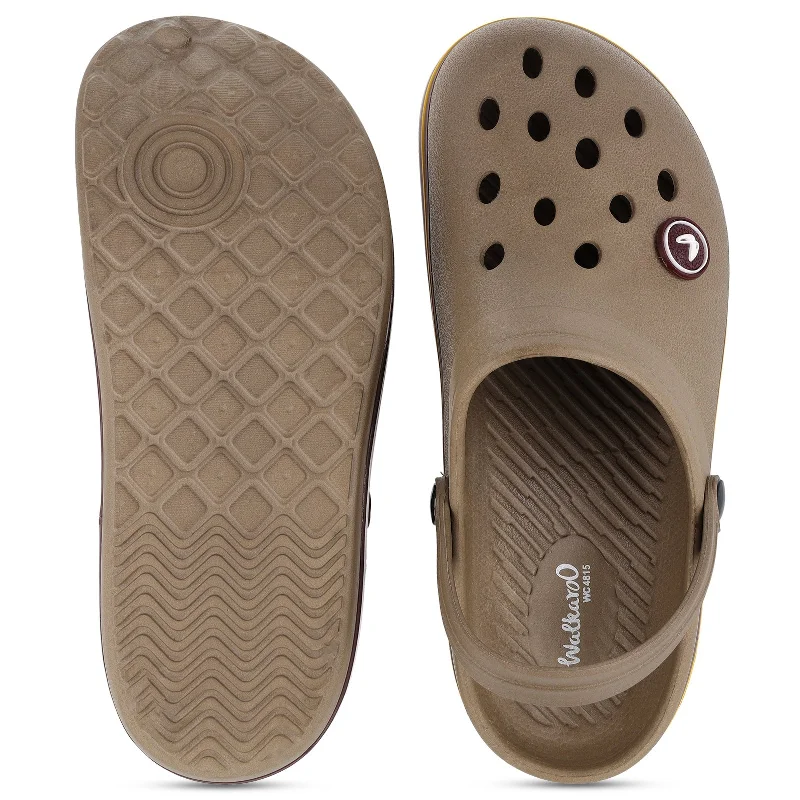 Walkaroo Mens Flip Flop Slippers  - WC4815 Tan