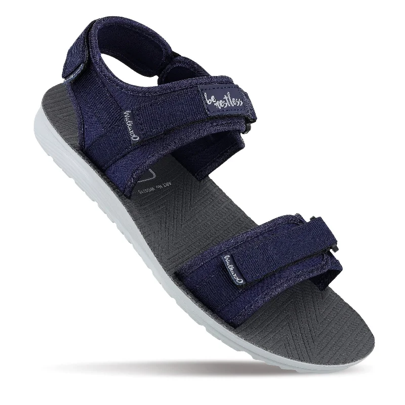 Walkaroo Men Strappy Floater Sandals  - WG5715 Blue