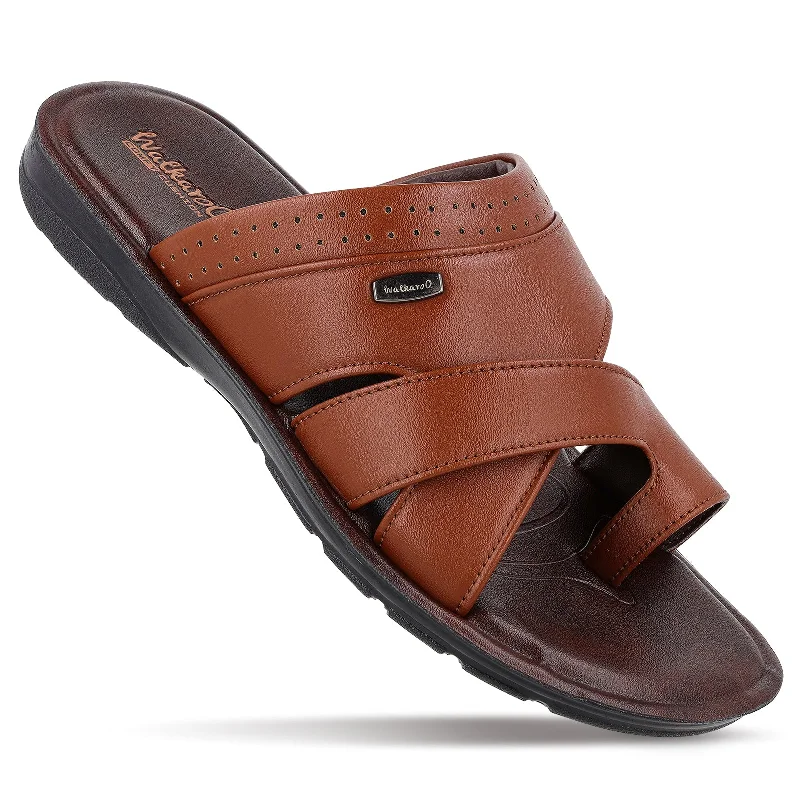 Walkaroo+ Men Sandals  - WE1354 Brown