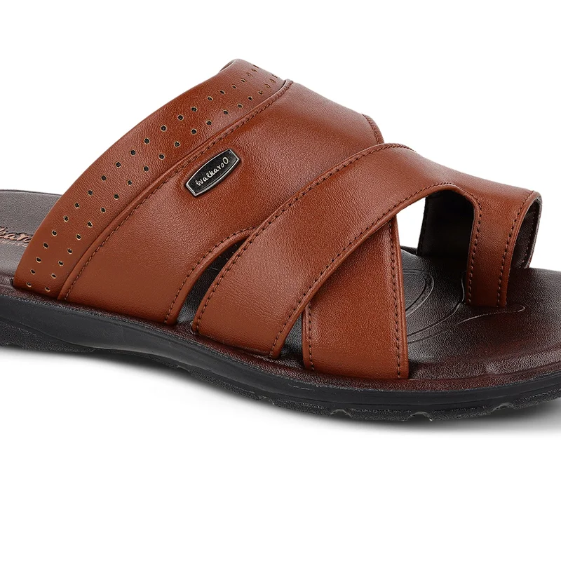 Walkaroo+ Men Sandals  - WE1354 Brown