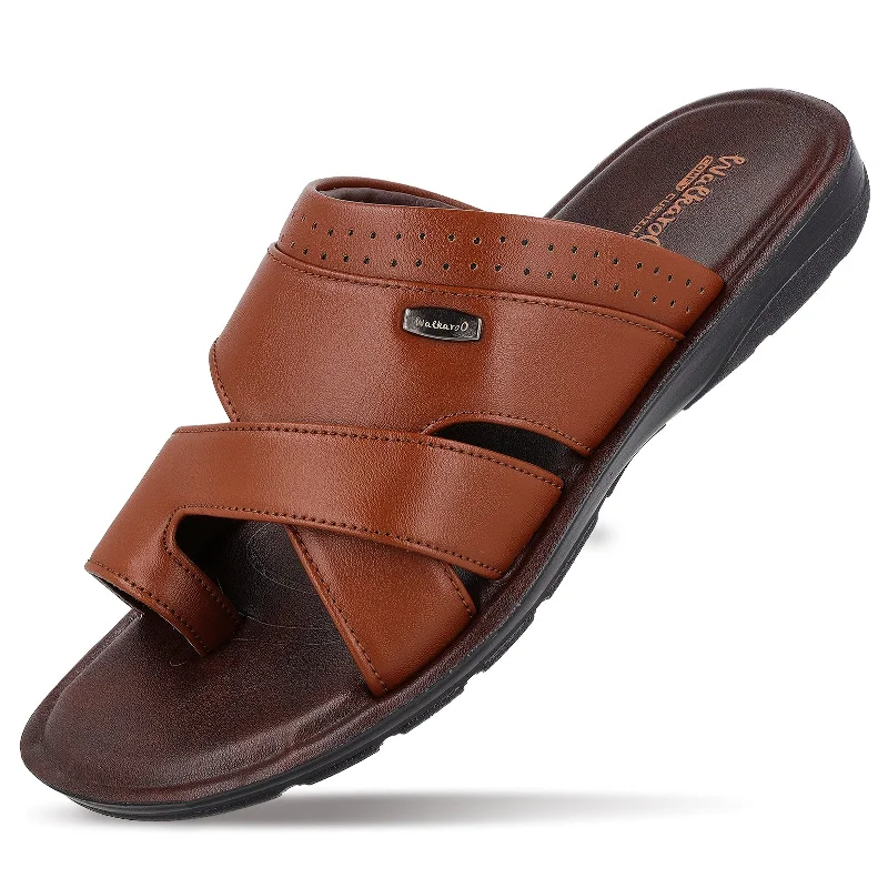 Walkaroo+ Men Sandals  - WE1354 Brown