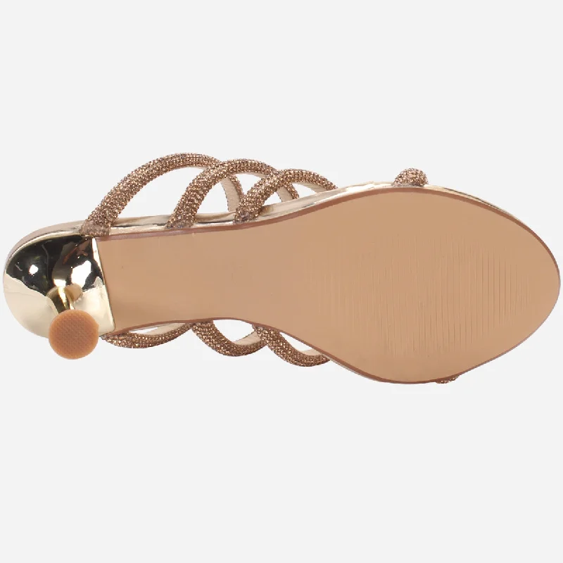 Women's ""MAYKONS""Embellished Party Sandals