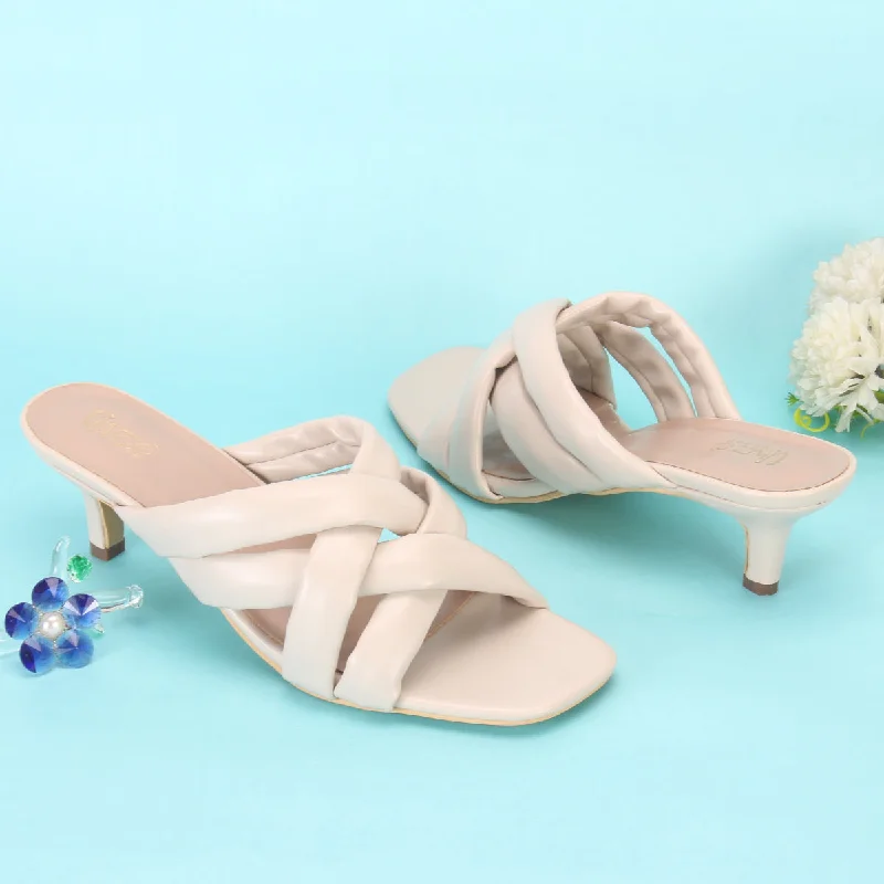 Womens ""SHARALYINE"" Crossover Slide In Summer Sandals