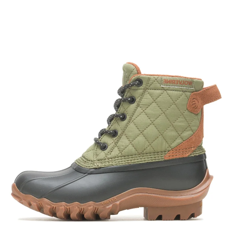 Women's Wolverine, Torrent Quilted Duck Boot