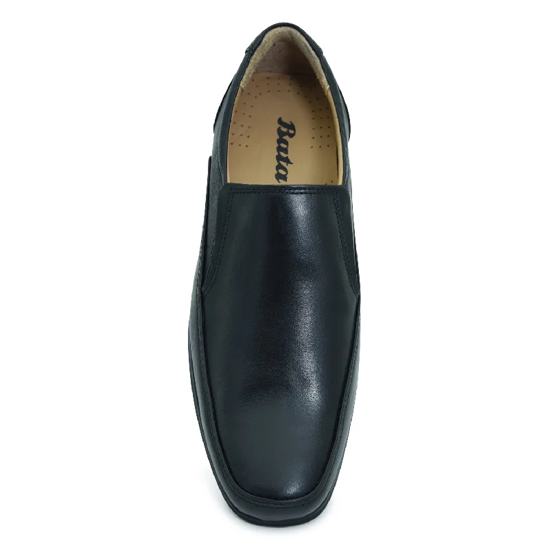 Zone Slip-on Formal Shoe in Black by Bata