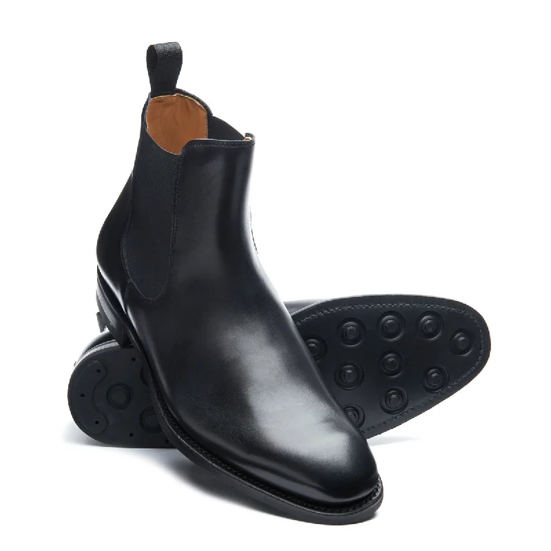 Black Calf Chelsea Boot