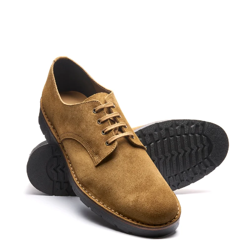 Tan Suede 4 Eye Gibson Shoe