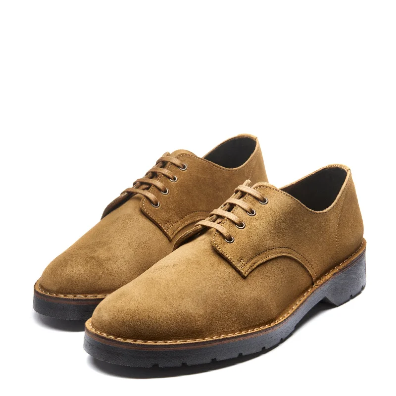 Tan Suede 4 Eye Gibson Shoe