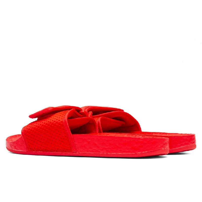 Adidas Originals x Pharrell Williams Boost Slide - Active Red