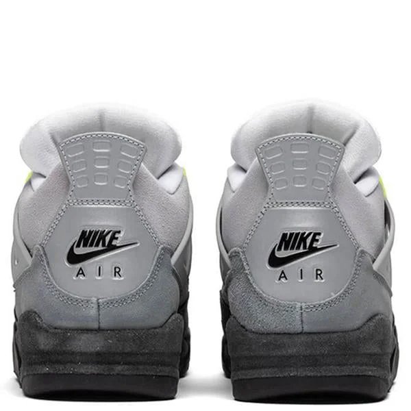 Air Jordan 4 Retro ""Neon""- Cool Grey/Volt/Wolf Grey/Anthracite