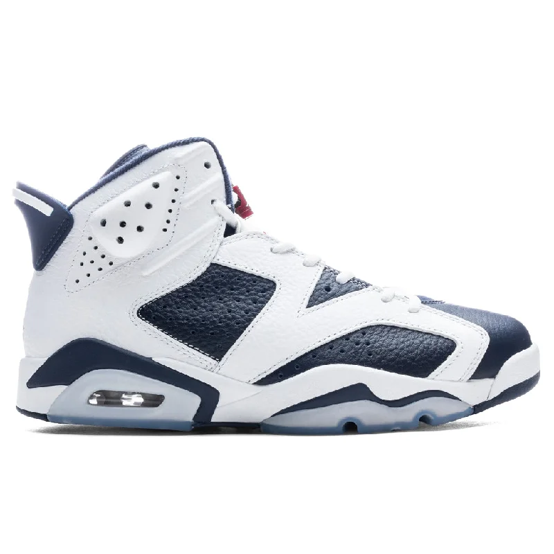 Air Jordan 6 Retro 'Olympic' - White/Varsity Red/Midnight Navy