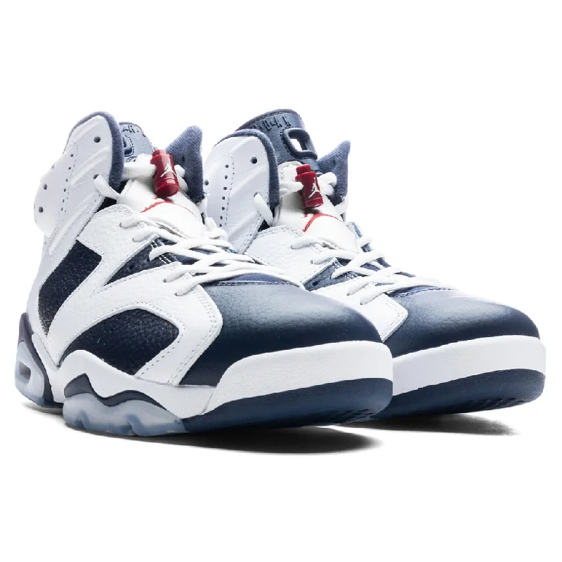 Air Jordan 6 Retro 'Olympic' - White/Varsity Red/Midnight Navy