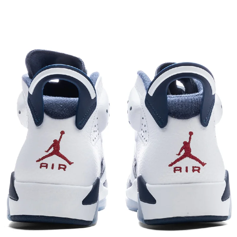 Air Jordan 6 Retro 'Olympic' - White/Varsity Red/Midnight Navy